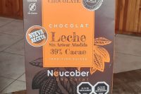 CHOCOLATE LECHE SIN AZUCAR 39% CACACO NEUCOBER